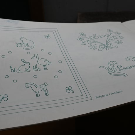 MARKBOK  / スウェーデンの刺繍図案集