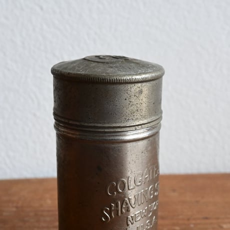 USA Antique ”COLGATE ＆ CO” Tin Case  New York / USA アンティーク シェービングスティックケース