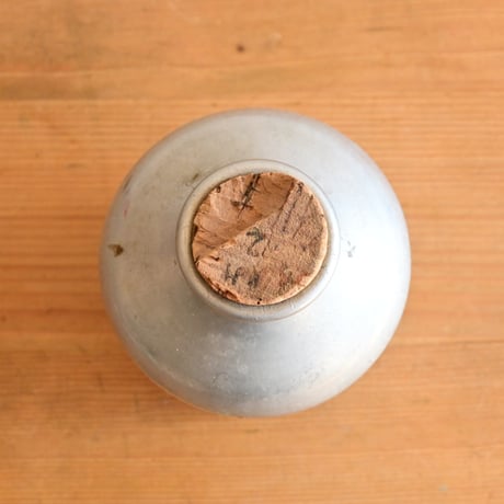 フランス 古いファーマシーアルミボトル  H:17cm