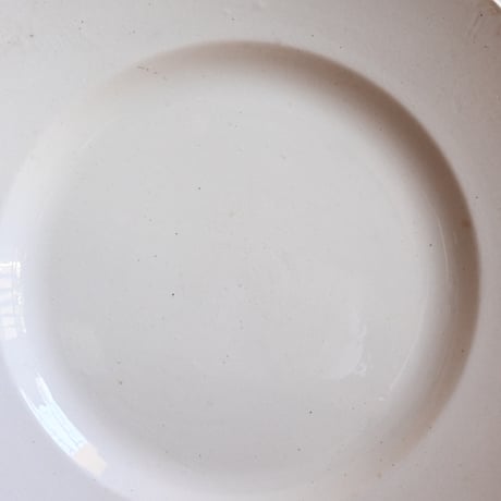 France Antique Creil et Montereau Plate  / フランス アンティーク クレイユモントローの平皿