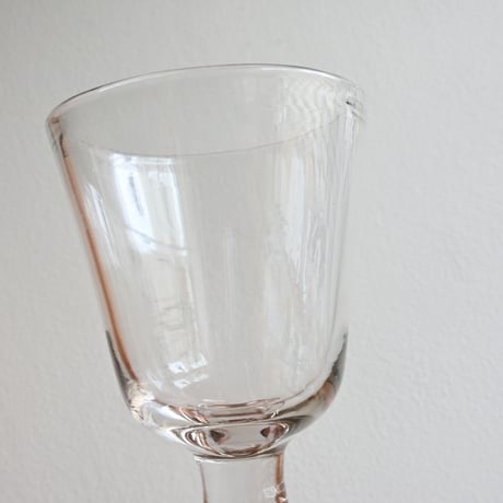 FRANCE Antique Wine Glass  / フランス アンティーク 円錐型ビストロワイングラス A