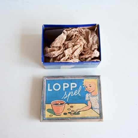 Sweden LOPPSPEL / スウェーデン 古いゲームの箱