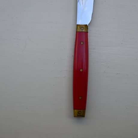 France Butter Knife / フランス 赤のバターナイフ A