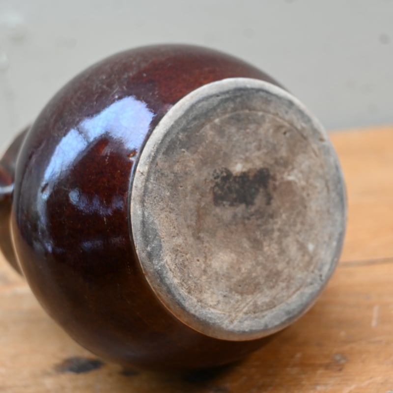 France Antique Cul Noir Pitcher / フランス アンティーク キ