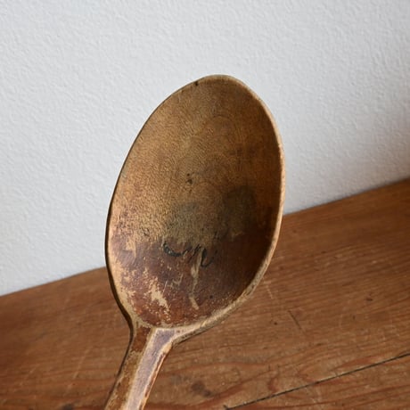 Sweden Wood Spoon / スウェーデンの木製スプーン 木匙 A-4
