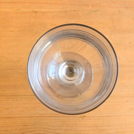 FRANCE Antique Wine Glass  / フランス アンティーク ビストロワイングラス  E