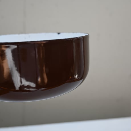 ARABIA FINEL Enamel BOWL (Brown)  / アラビア・フィネル  琺瑯ボウル（ブラウン）C