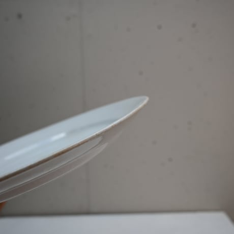 OLD ARABIA Wide Plain plate / オールドアラビア  プレーンプレート グレー