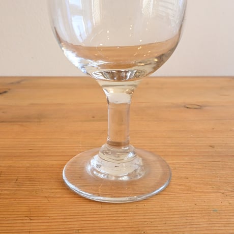 FRANCE Antique Wine Glass  / フランス アンティーク ビストロワイングラス  A