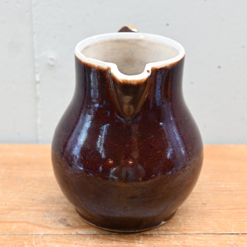 France Antique Cul Noir Pitcher / フランス アンティーク キ