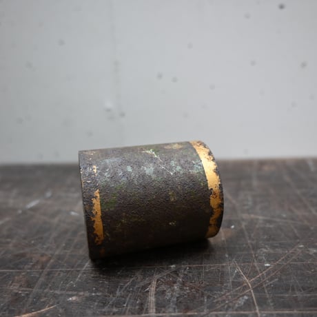 France Tin Can Objet / フランス 古いブリキの筒 B