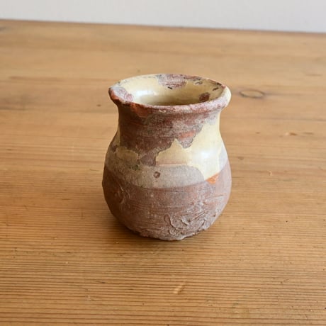France Antique Small water jar  / フランス アンティーク 南仏の小さなポット(水甕) A