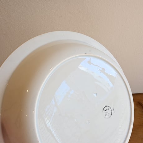 France Antique GIEN / フランス ジアン窯 深皿 φ:28cm