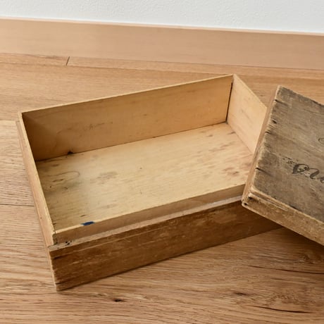 France Old Woodbox / フランス 古い収納木箱