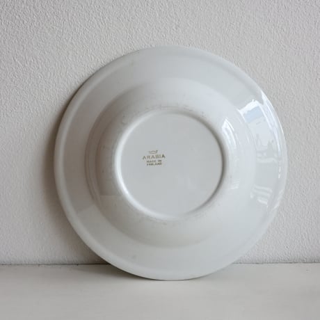 Finland ARABIA   / アラビア 青文字スーププレート φ:24cm B