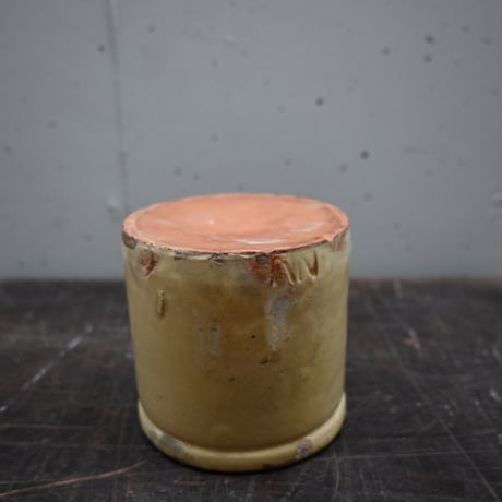 France Old Yellow Pot / 南仏の黄釉のポット