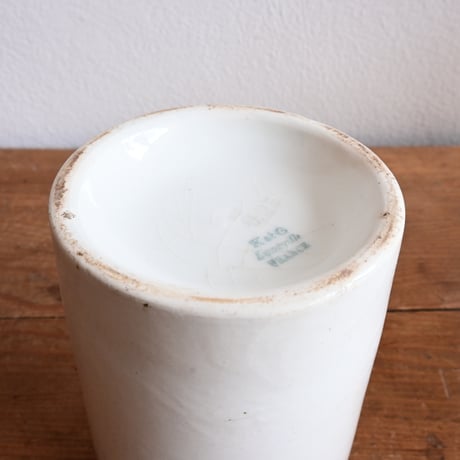 France Antique Lunéville Pot / フランス リュネヴィル窯 ポット