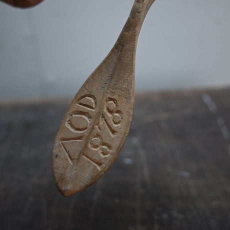 Sweden Wood Spoon / スウェーデンの木製スプーン 木匙 B