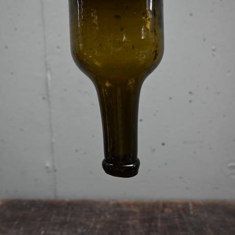 FRANCE Old Glass Mini Bottle  / フランス アンティーク 吹きガラスボトル