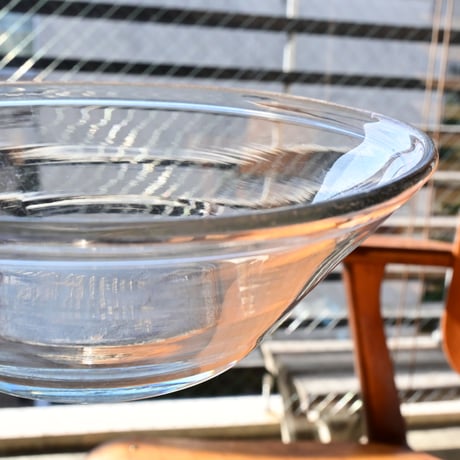 Finland Viili Astia RIIHIMÄKI Glass Bowl / リーヒマキのヨーグルトガラスボウル C