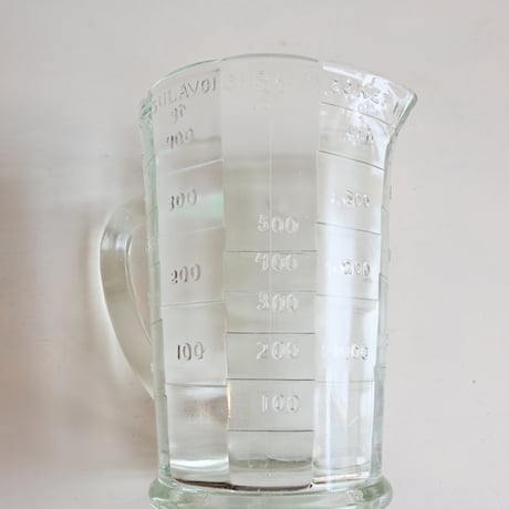 Finland Riihimäen Lasi  Measuring Pitcher / フィンランド リーヒマエンラシ 計量ピッチャー B