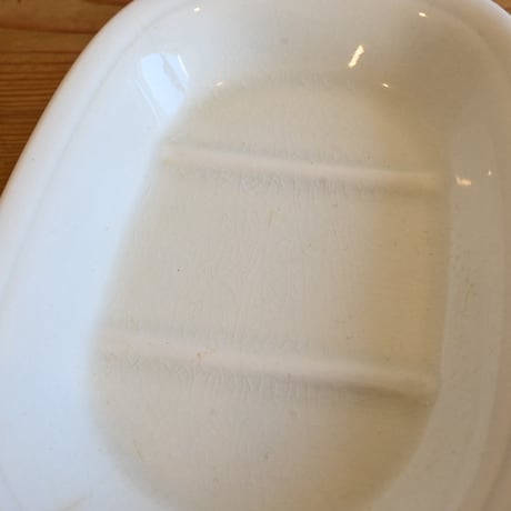 France Antique Onnaing Soup Dish / フランス アンティーク オナン窯 石鹸皿