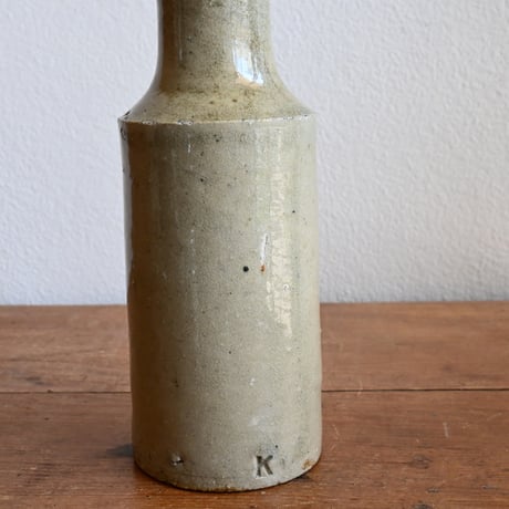 France Antique Stoneware Bottle　/ フランス ストーンウェアのボトル