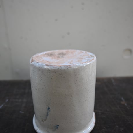 France Old Faience Fine Pot / フランス  古いファイアンスフィーヌのポット