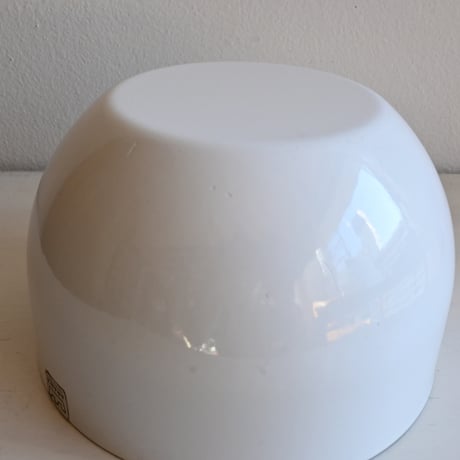 ARABIA FINEL Enamel BOWL by Kaj Franck / フィネル カイフランク  琺瑯ボウル（ホワイト）φ:16.2cm