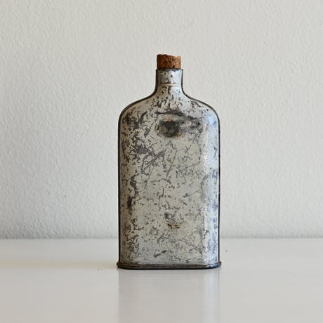 France Antique gunpowder Bottle  / フランス アンティーク 火薬ボトル（ホワイト）B