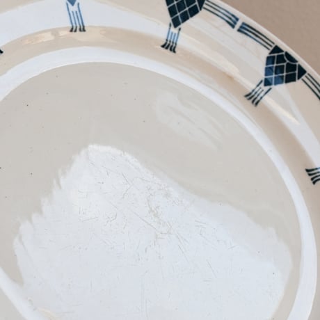 Finland OLD ARABIA  Arne plate  / オールドアラビア 松ぼっくりのプレート φ:22.5cm