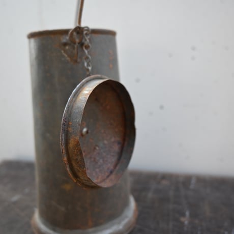 France Tin Pot Objet / フランス 古いブリキのポット
