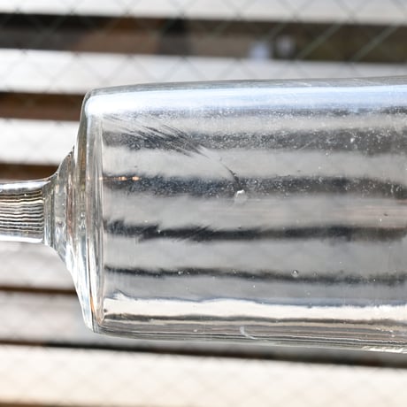 FRANCE Antique Wine Glass  / フランス アンティーク 筒型のビストロワイングラスB