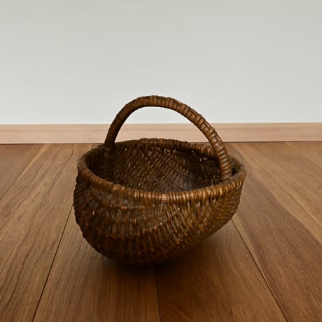 France Antique wood basket Paniers / フランス アンティークのパニエ バスケット かご A-1