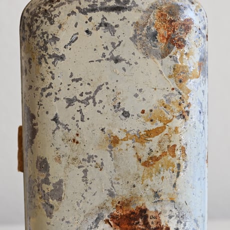 France Antique gunpowder Bottle  / フランス アンティーク 火薬ボトル（ホワイト）D