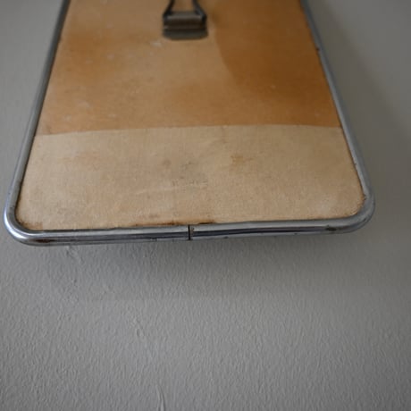 France Metal frame Wall Mirror / フランス 古いメタルフレーム 壁掛けミラー