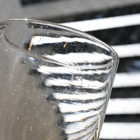 France Antique Old Fashioned Glass / フランス アンティーク ロックグラス D