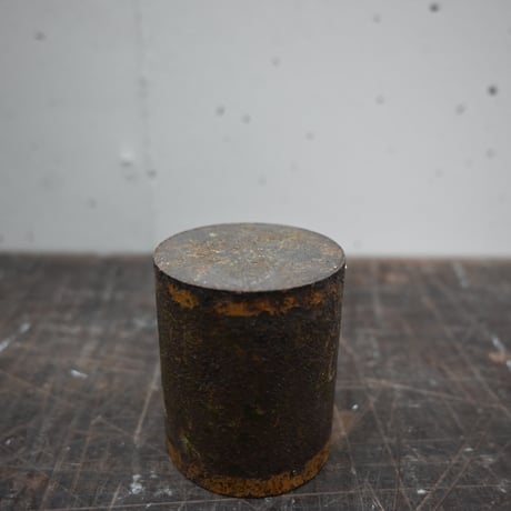 France Tin Can Objet / フランス 古いブリキの筒 B