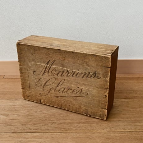France Old Woodbox / フランス 古い収納木箱