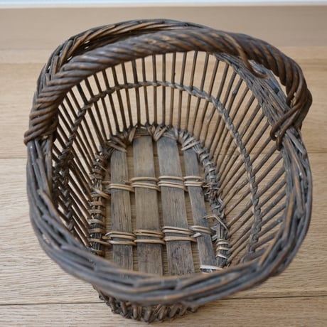 France Antique wood basket Paniers / フランス アンティークのパニエ バスケット かご