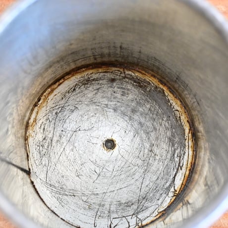 Finland Tin measuring cup  / フィンランド ブリキのメジャーカップ 0.1L  D