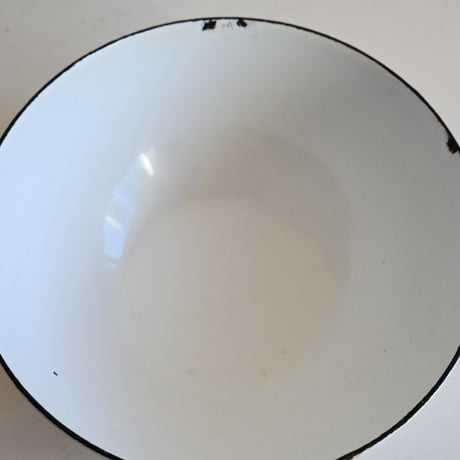 ARABIA FINEL Enamel BOWL / アラビア・フィネル  琺瑯ボウル（ホワイト）φ:10cm