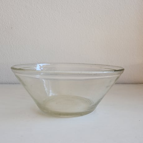 Finland Viili Astia RIIHIMÄKI Glass Bowl / リーヒマキのヨーグルトガラスボウル B