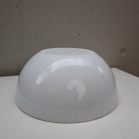ARABIA FINEL Enamel Kaj Franck (White)  / アラビア・フィネル カイフランク 琺瑯ボウル（ホワイト）B