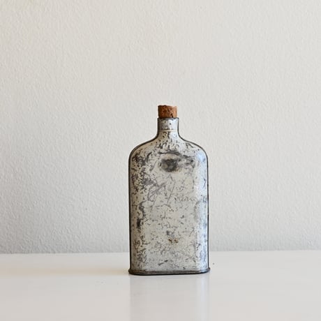 France Antique gunpowder Bottle  / フランス アンティーク 火薬ボトル（ホワイト）B