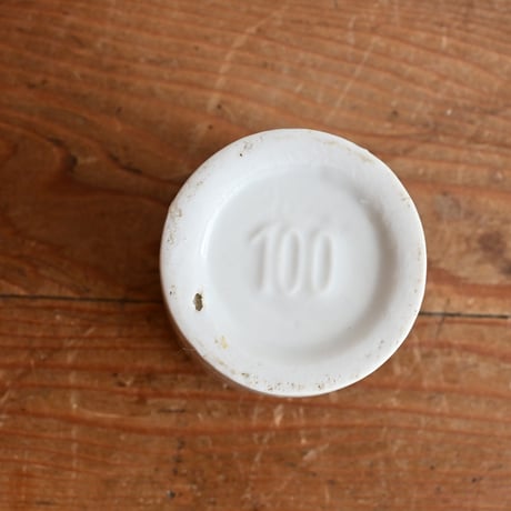 France Antique 100ml Pot / フランス 100ml ファーマシーポット