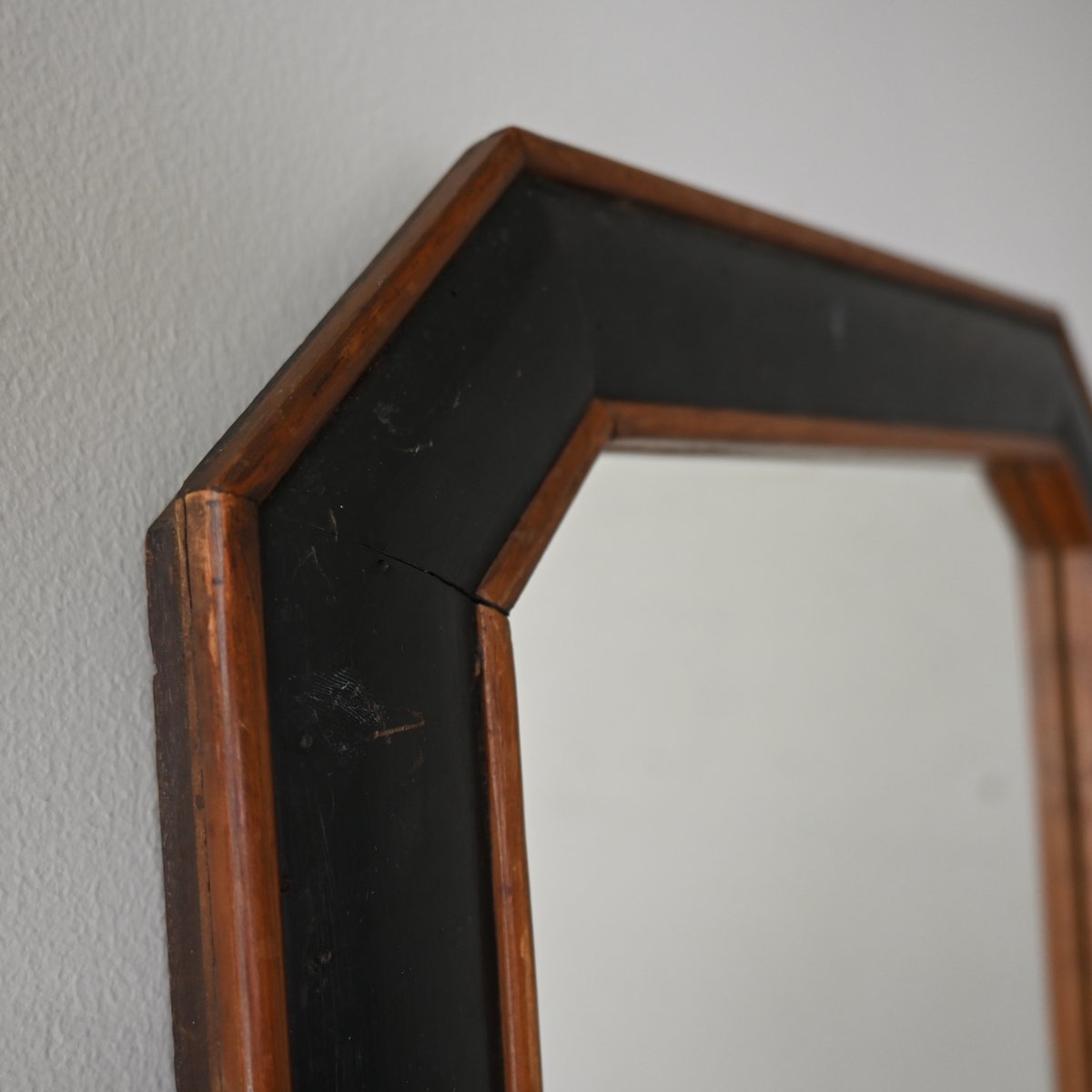 フランス アンティーク 八角形ウォールミラー 鏡 | landverse