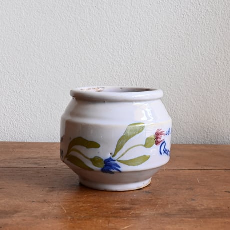 France Antique Chocolaterie de Royat Pot / フランス コンフィチュールポット
