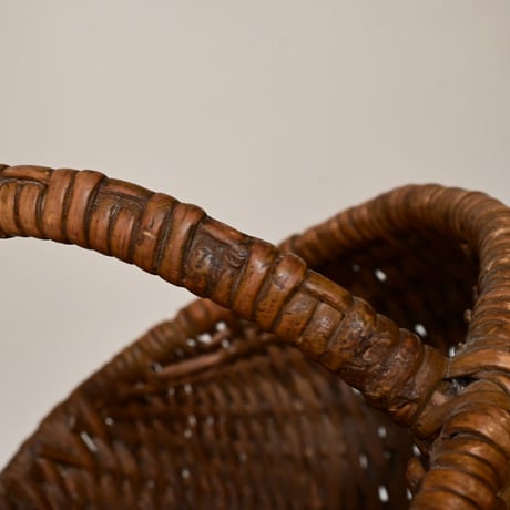 France Antique wood basket Paniers / フランス アンティークのパニエ バスケット かご A-1