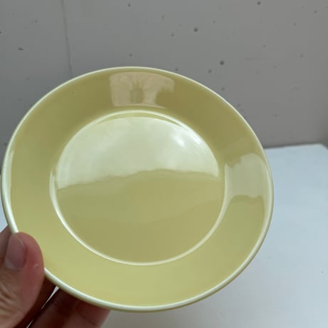 ARABIA KILTA Plate Kaj Franck (Yellow) / アラビア キルタ プレート カイフランク イエロー  B